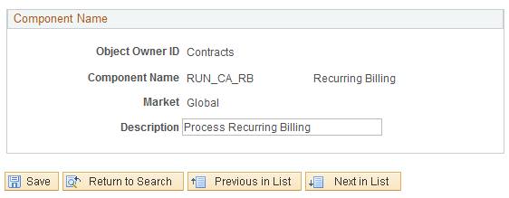 Define Validation Components page