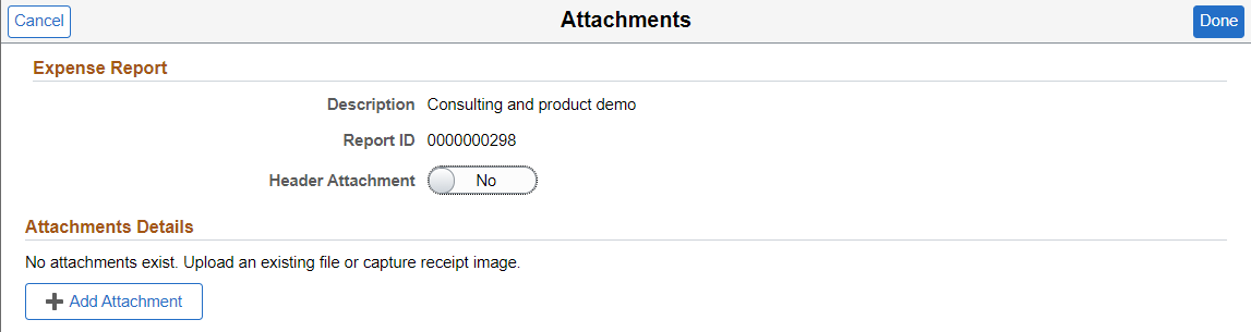 Attachments (header Expenses desktop)