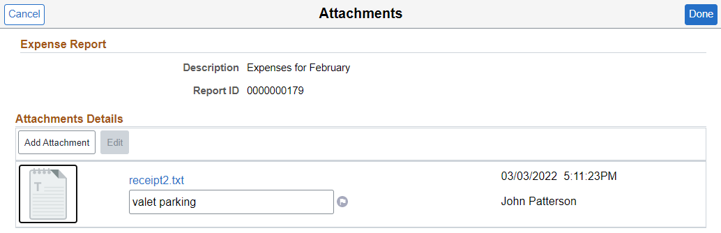 Attachments with Post Approval flag