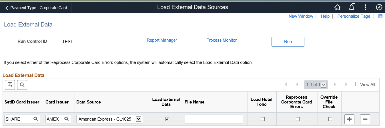 Load External Data