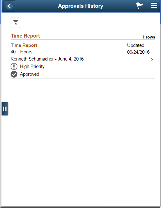 Approvals History - Time Report list page as displayed on a smartphone.png