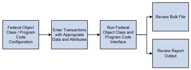 Overview of Setup and Processing for the Federal Object Class and Program Code Interface