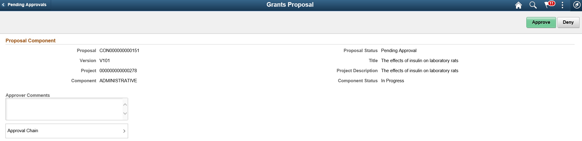 Grants Proposal