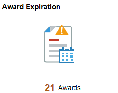 Award Expiration Tile