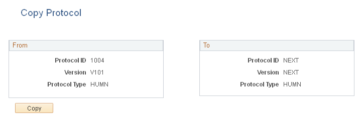 Copy Protocol page