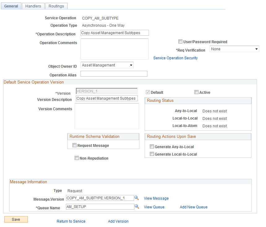 Service Operations - GeneralPage COPY_AM_SUBTYPE