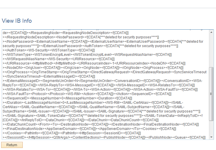 IB XML - Asynchronous Details