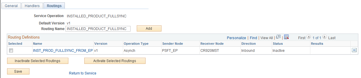 Routings(INSTALLED_PRODUCT_FULLSYNC)Page