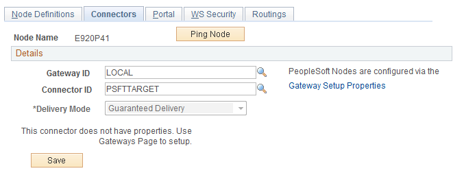 Connectors Page