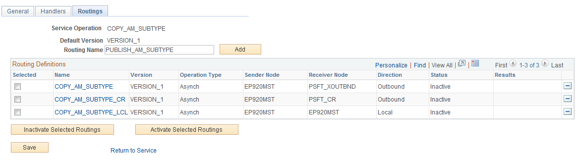 Adding a Routing-Routings Page - COPY_AM_SUBTYPE