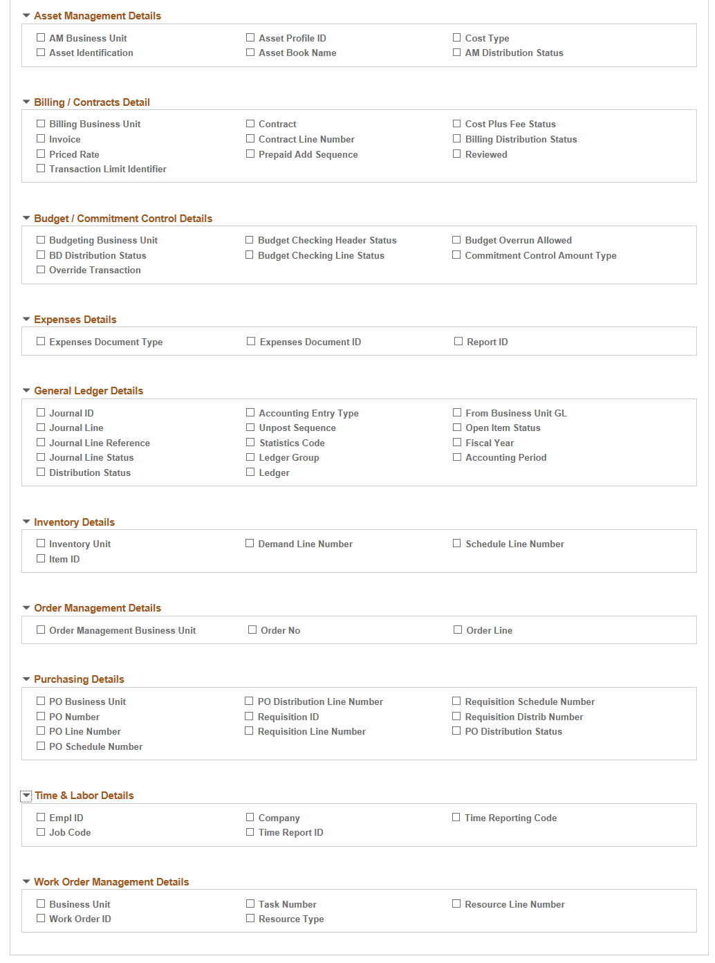 Project Compression Template page (2 of 2)