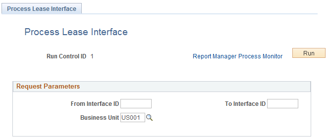 Process Lease Interface