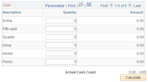 Cash Worksheet page (2 of 2)