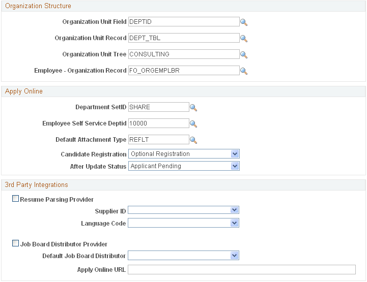 Staffing Installation page (2 of 2)