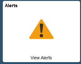 Alerts tile