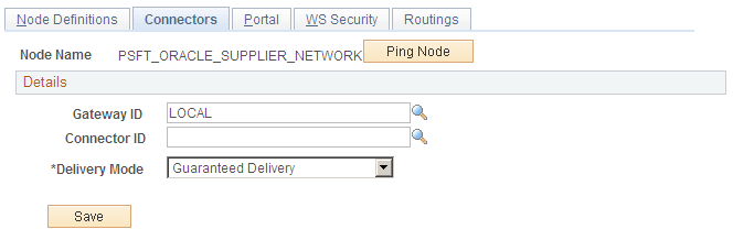 Nodes-Connectors page