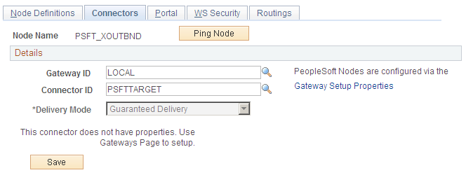 Nodes-Connectors page