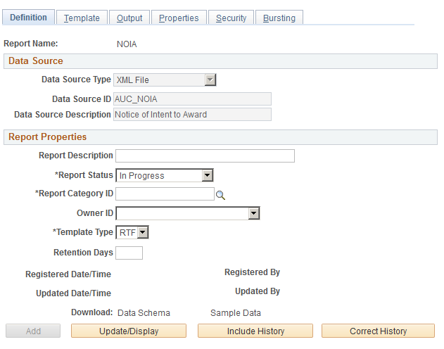 RTF Template for NOIA