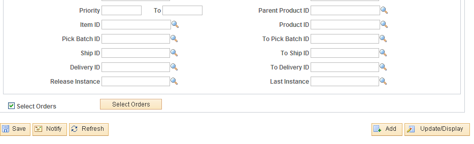 The Undo Fulfillment Request process page (2 or 2)