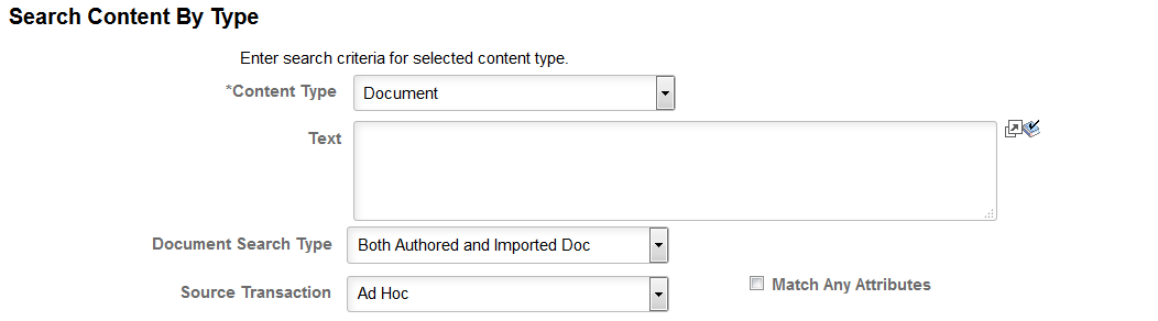 Search Content By Type Page - Document Content Type (1 of 3)