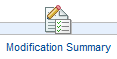 Modification Summary icon