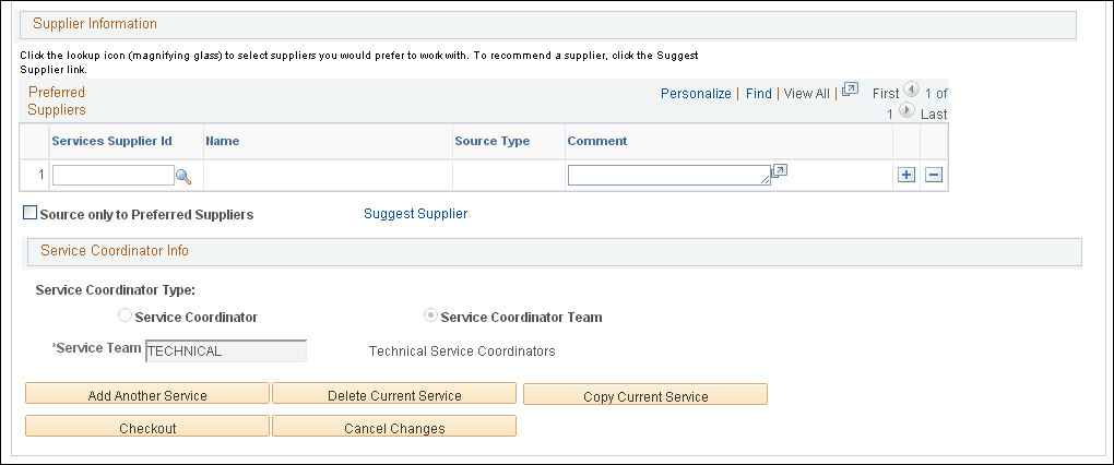 Requisition page (3 of 3)