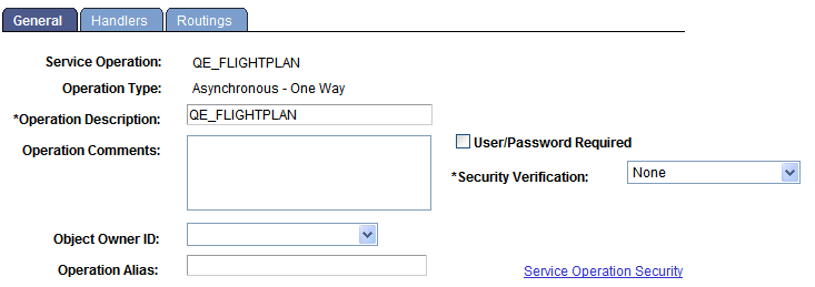 Security Verification drop-down list