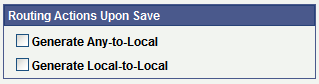 Routing Actions Upon Save box