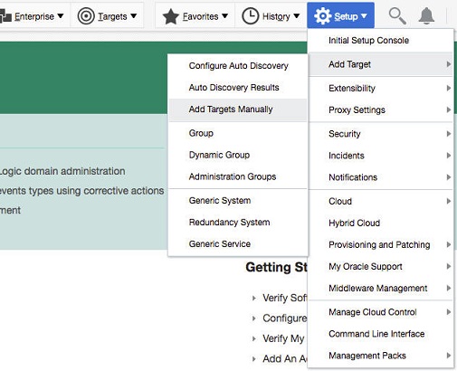 ターゲットの手動追加 ターゲットの手動追加