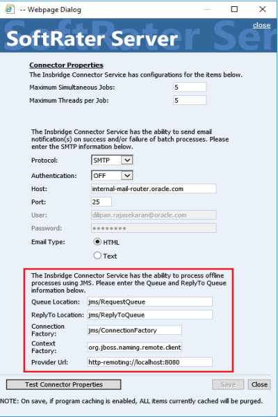 Connector Properties