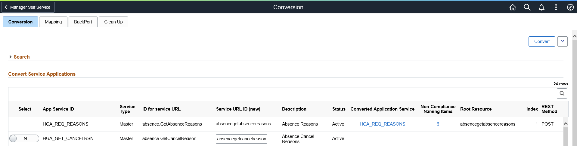 Chatbot Conversion page