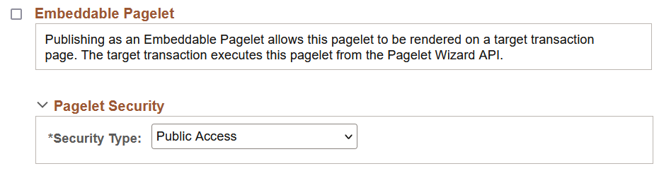 Specify Publishing Options page (2 of 2