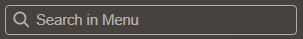 Search in Menu bar - Muted