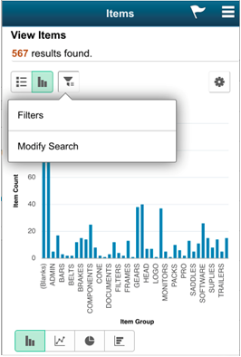 Modify Search option