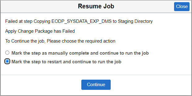 Resume Job