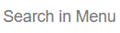 Search Input field