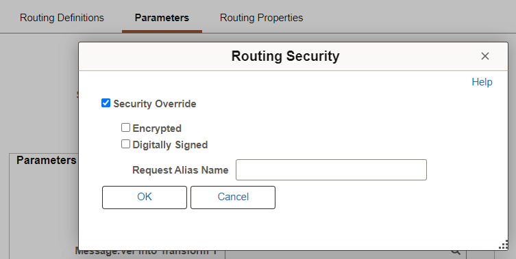 WS Security link - Routing Security