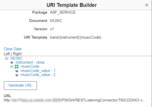 URI Template Builder