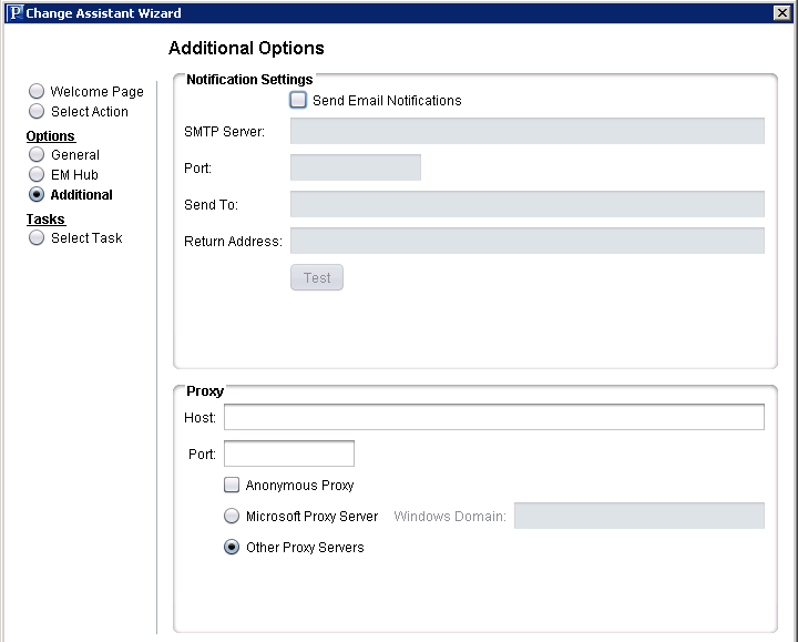 Additional Options for Apply Updates