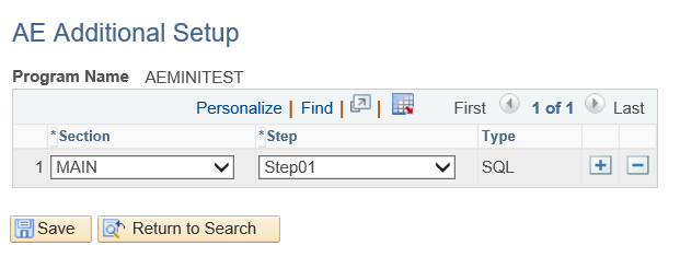 Application Engine Additional Setup