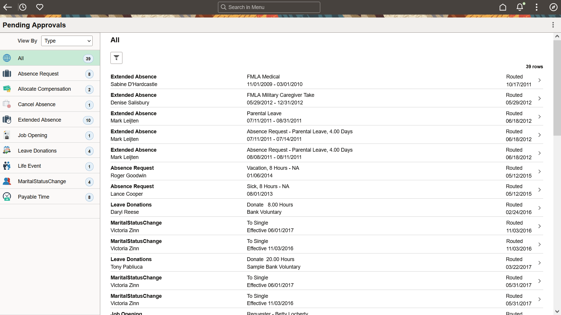 Example of a fluid page with the fluid banner