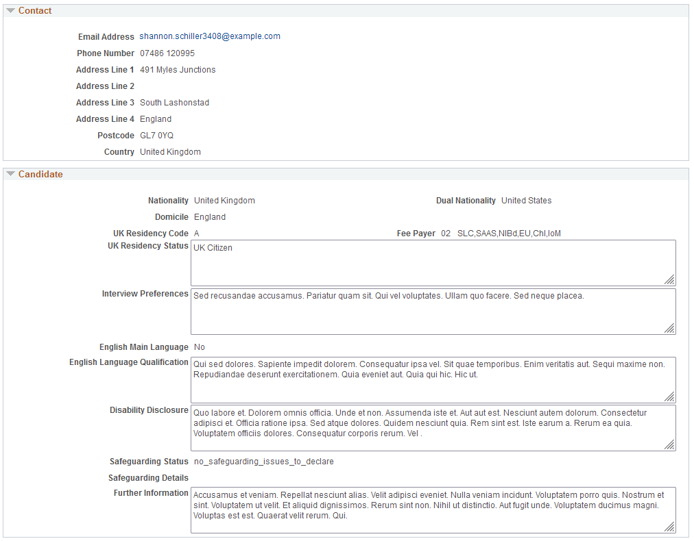 Apply Application page (2 of 5)