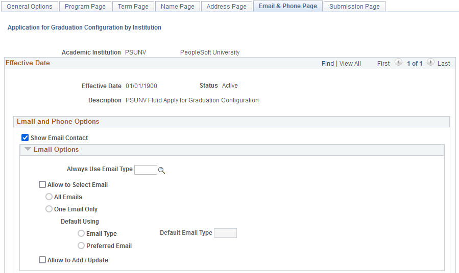 Email and Phone Page 1 of 2