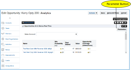 パラメータ・ボタン