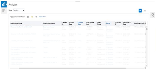 レスポンシブ・サイズ設定による表形式レポート