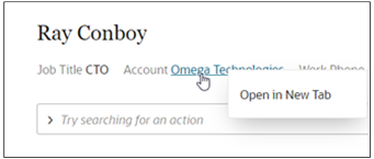 アカウント名に対する右クリック処理