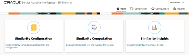 SR類似性ダッシュボード。