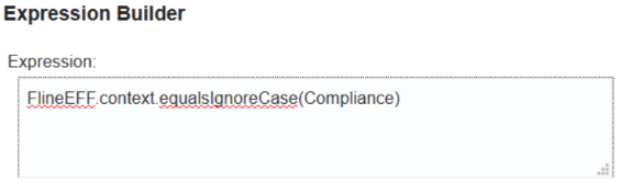 拡張可能フレックスフィールド条件のコンテキストの定義