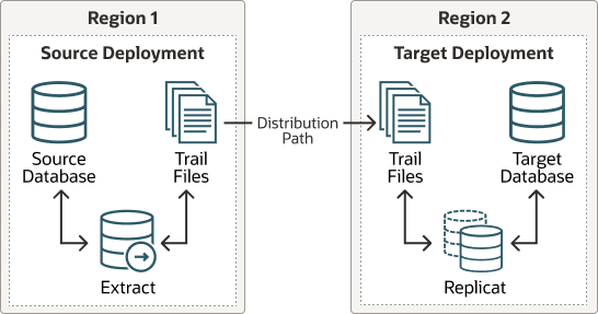 Oracle GoldenGate分散パス Oracle GoldenGate分散パス