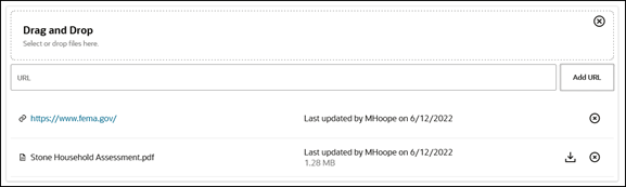 イメージはフォルダ内のドキュメントを示しています